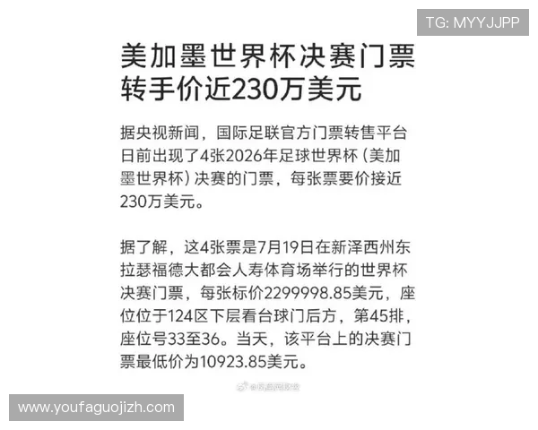 2026年美加墨世界杯官网门票销售情况与购票指南全方位解读